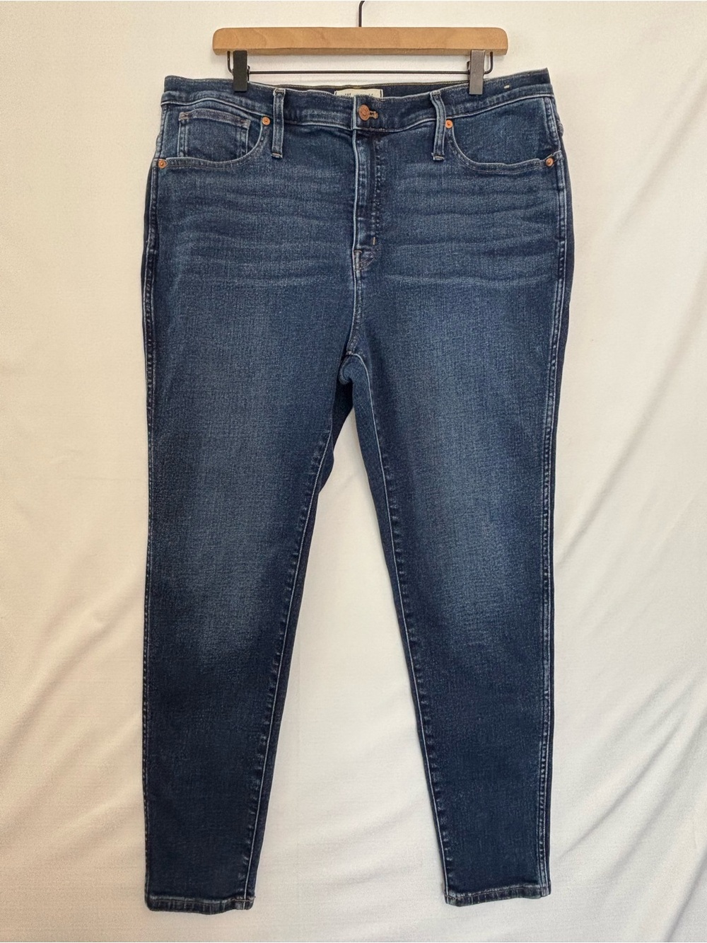 MADEWELL Dark Wash 10” Skinny Jeans Size 33